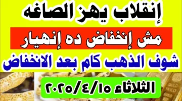 إنخفاض يهز الصاغه المصرية.. أسعار الذهب الان في مصر فرصة العمر