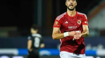 وسام أبو علي يخضع لفحص طبي جديد بعد التعادل مع صن داونز في دوري الأبطال