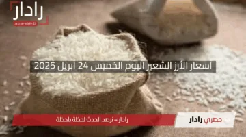 “إستقرار نسبي”.. أسعار الأرز الشعير اليوم الخميس 24 أبريل 2025