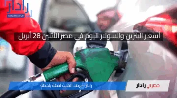 “أسعار البنزين والسولار تستقر في مصر اليوم الاثنين 28 أبريل 2025”.. إليك التفاصيل الكاملة لأسعار المحروقات!!