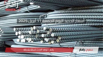 أسعار الحديد اليوم الجمعة 11 أبريل 2025: استقرار نسبي في الأسواق المحلية رغم تقلبات السوق العالمي