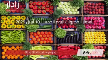 الطماطم بكام؟ أسعار الخضروات اليوم الخميس 10 أبريل 2025 بأسواق مطروح