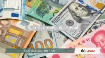 تحديث لحظي.. أسعار الدولار والعملات الأجنبية في منتصف اليوم السبت 19 أبريل 2025