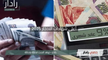 “فرصة ذهبية”.. قائمة أعلى شهادات الادخار 2025 بعد قرار البنك الأهلي الجديد.. استثمر أموالك الآن!
