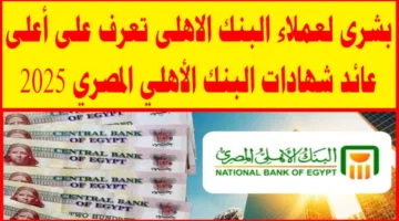 أعلى عائد شهادات ادخار في مصر 2025 داخل البنك الأهلي وبنك مصر | عوائد خيالية تصل إلى 30%