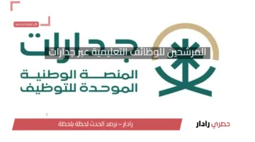 “وزارة التعليم” توضح رابط وخطوات الاستعلام عن المرشحين للوظائف التعليمية عبر جدارات 1447