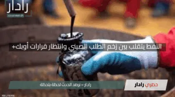 “تأرجح الأسعار!”.. النفط يتقلب بين زخم الطلب الصيني وانتظار قرارات أوبك+