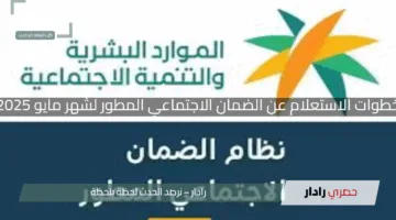 “الدفعة الجديدة قريبًا”.. خطوات الاستعلام عن الضمان الاجتماعي المطور لشهر مايو 2025