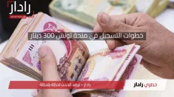 قدم الآن.. رابط وخطوات التسجيل في منحة تونس 300 دينار واعرف أهم الشروط المطلوبة ( رابط التقديم social.tn)