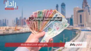 استقرار سعر الدرهم الإماراتي مقابل الجنيه المصري اليوم الأحد 13 أبريل 2025