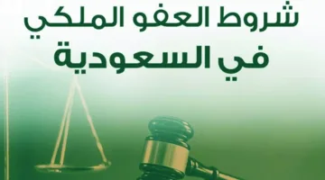 فرصة جديدة للسجناء.. شروط العفو الملكي 1446 في السعودية وتفاصيل تقديم الطلب عبر absher.sa