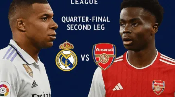 ريمونتادا أم عبور إنجليزي.. تشكيلة مباراة ريال مدريد وارسنال اليوم في دوري أبطال أوروبا 2025