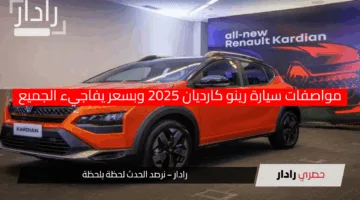 بتصميم عصري وأداء قوي.. مواصفات سيارة رينو كارديان 2025 وبسعر يفاجيء الجميع
