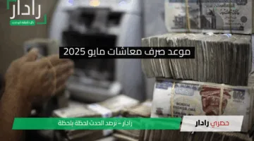 موعد صرف معاشات مايو 2025.. دليل كامل للمستحقين وكيفية الاستعلام عبر nosi.gov.eg