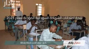 نتيجتك يا زول.. نتيجة امتحانات الشهادة السودانية المؤجلة للعام 2023