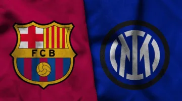 ملخص أهداف مباراة برشلونة وانتر ميلان 3-3 اليوم في ذهاب.. وإعلان رجل اللقاء
