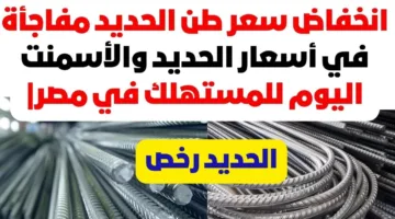 عز بكام للمستهلك؟ سعر طن الحديد اليوم الاحد 18 مايو 2025 في مختلف الشركات والمصانع