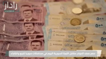 هبوط الأخضر.. سعر صرف الدولار مقابل الليرة السورية اليوم في محافظات سوريا للبيع والشراء