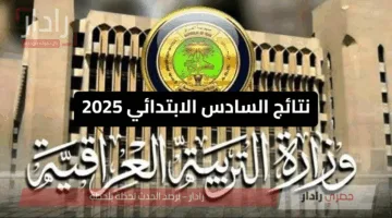 رابط نتائج الصف السادس الابتدائي نينوى بالعراق 2025 على موقع نتائجنا “فور ظهورها “