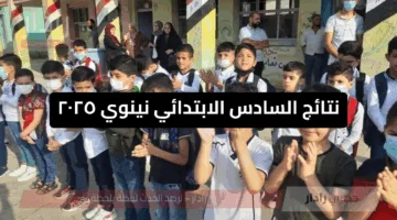 “اسماء الناجحين PDF”.. رابط نتائج الصف السادس الابتدائي في نينوي 2025 الدور الأول عبر موقع وزارة التربية العراقية ونتائجنا