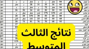 ملفات pdf .. الان نتائج الثالث متوسط 2025 الدور الاول عبر موقع وزارة التربية العراقية epedu.gov. iq