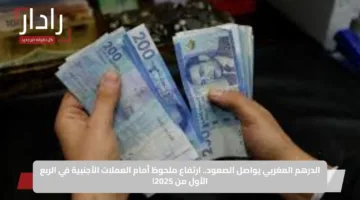 الدرهم المغربي يواصل الصعود.. ارتفاع ملحوظ أمام العملات الأجنبية في الربع الأول من 2025!