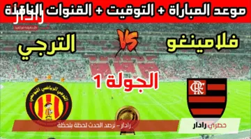 “الآن مجريات المباراة على القنوات الآتية”.. مباراة فلامينغو ضد الترجي الرياضى التونسى في كأس العالم للأندية 2025