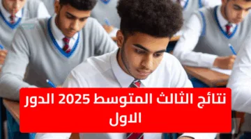 رابط نتائجنا results.mlazemna.com للاستعلام عن نتائج الثالث المتوسط 2025 الدور الاول