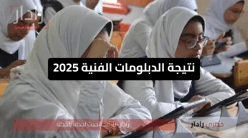 «رابط مفعل الآن».. نتيجة الدبلومات الفنية 2025 برقم الجلوس فقط nategafany.emis.gov.eg عند الظهور