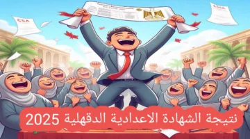 رسميا موعد ظهور نتيجة الصف الثالث الإعدادي الدقهلية 2025 واعلان اسماء الاوائل الترم الثاني