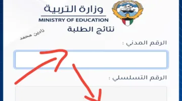 «مباشرة من موقع الوزارة» لينك نتائج طلاب الكويت 2025 بالرقم المدني.. خطوات سهلة