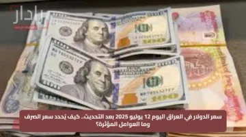 “تحديث لحظي”.. سعر الدولار مقابل الدينار العراقي في أربيل اليوم وقيمة الـ 100 دولار في الأسواق