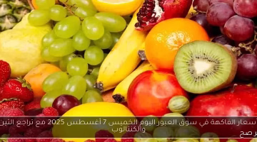 تغيرات جديدة في أسعار الفاكهة بسوق العبور اليوم.. تعرف على التفاصيل كاملة
