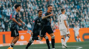 10 أهداف.. فرانكفورت يحقق فوزًا مدويًا على مونشنغلادباخ في الدوري الألماني