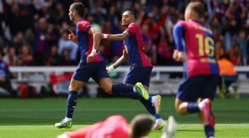 المعلومة الأبرز: كشف برشلونة ملعب مباراة فالنسيا
<hr />
الكابشن: ملعب جديد..
العنوان المعاد صياغته: ملعب جديد.. برشلونة يعلن عن موقع مواجهة فالنسيا ويفاجئ الجماهير بالتفاصيل الرسمية