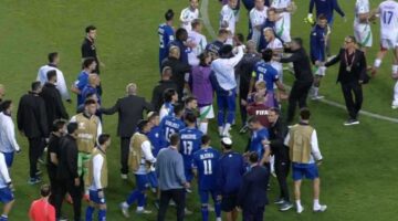 سخرية وإهانة.. تفاصيل مشاجرة مثيرة عقب مباراة إسرائيل وإيطاليا تثير الجدل (فيديو)